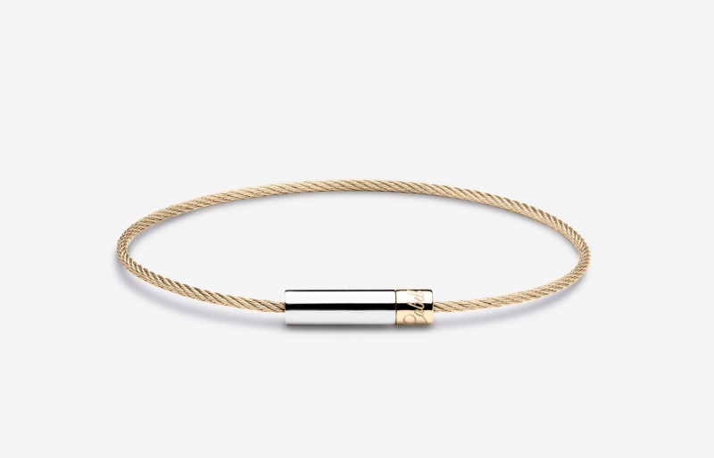 Oliver Cabell Michael Cable Armband Heren Goud Zilver | Nederland-249103