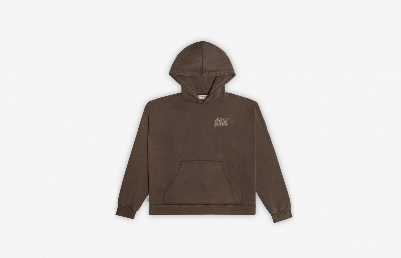 Oliver Cabell NYC Capsule Hoodie Heren Donkerbruin | Nederland-307695