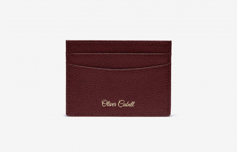 Oliver Cabell OC Leather Pasjeshouder Heren Bordeaux | Nederland-817362