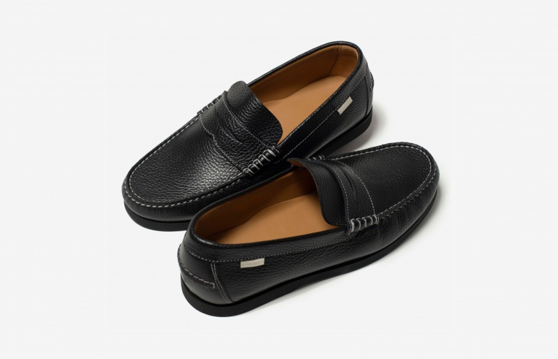 Oliver Cabell Penny Loafers Dames Zwart | Nederland-576398