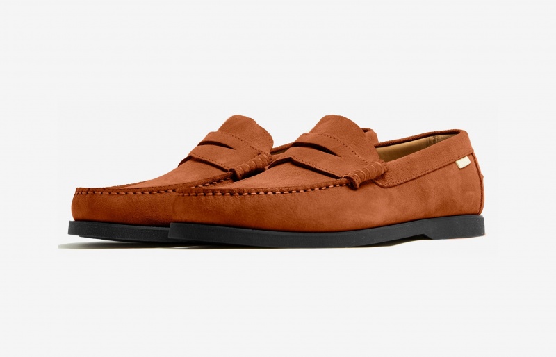 Oliver Cabell Penny Loafers Heren Bruin | Nederland-108592