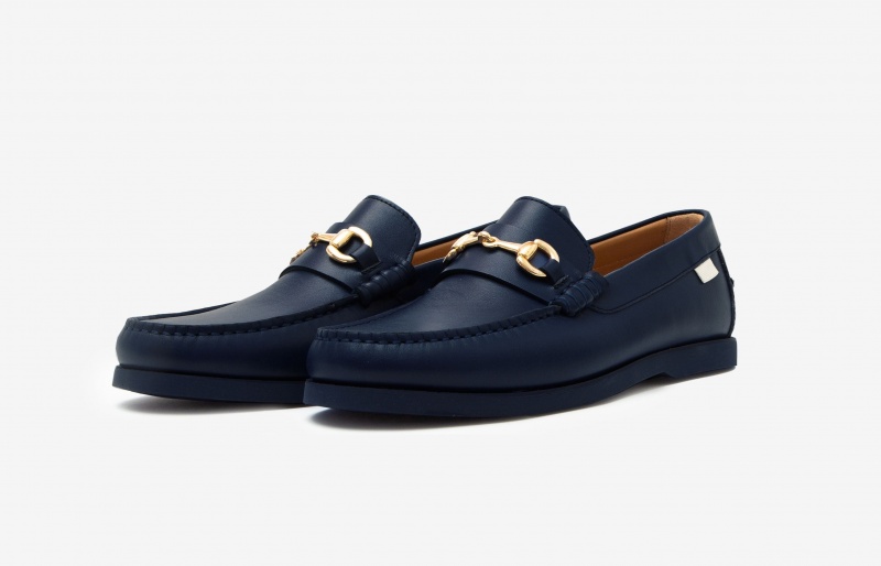 Oliver Cabell Penny Loafers Heren Donkerblauw | Nederland-163792