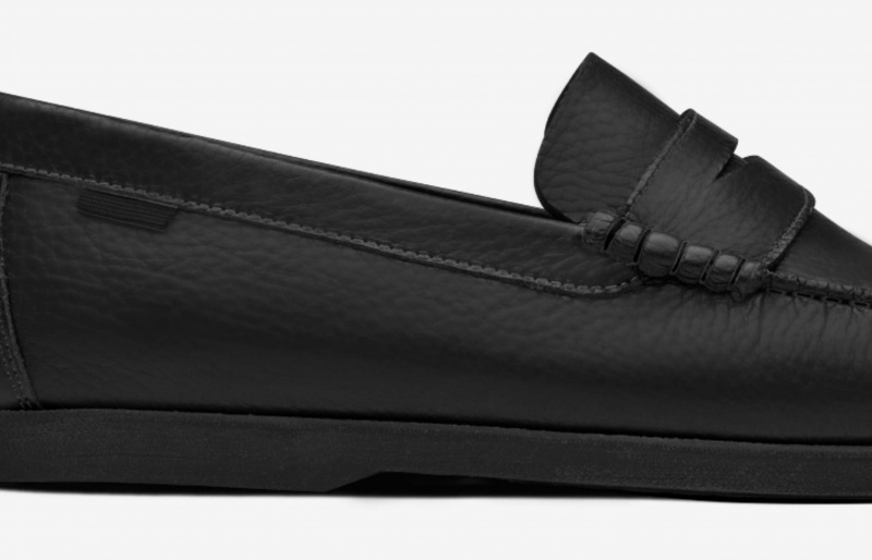 Oliver Cabell Penny Loafers Heren Zwart | Nederland-084936