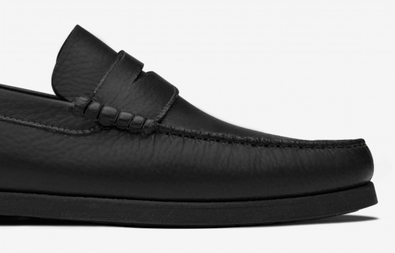 Oliver Cabell Penny Loafers Heren Zwart | Nederland-084936