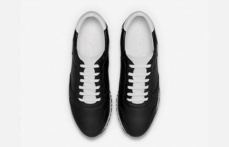 Oliver Cabell Rennes Sneakers Heren Zwart | Nederland-480639