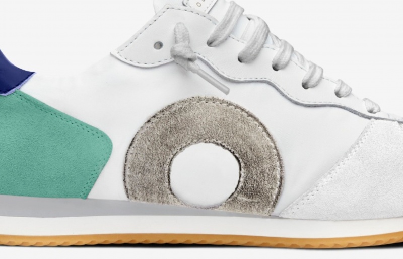 Oliver Cabell Runner Sneakers Heren Wit Groen | Nederland-389740