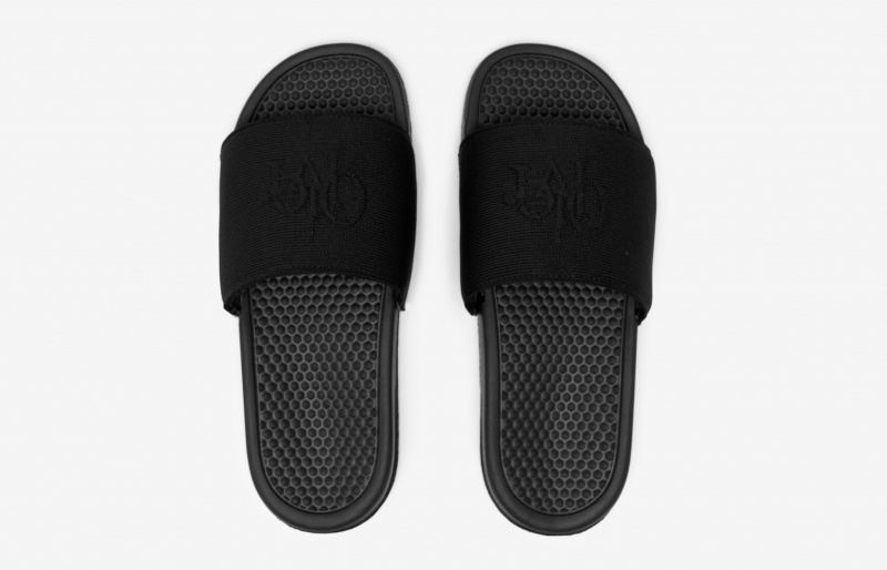 Oliver Cabell Tech Badslippers Heren Zwart | Nederland-206317