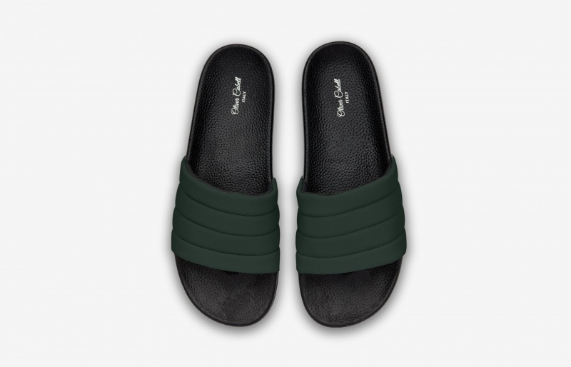 Oliver Cabell Vegan Badslippers Dames Groen | Nederland-582491