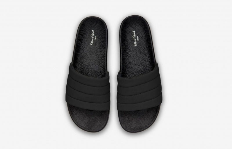 Oliver Cabell Vegan Badslippers Heren Zwart | Nederland-540712